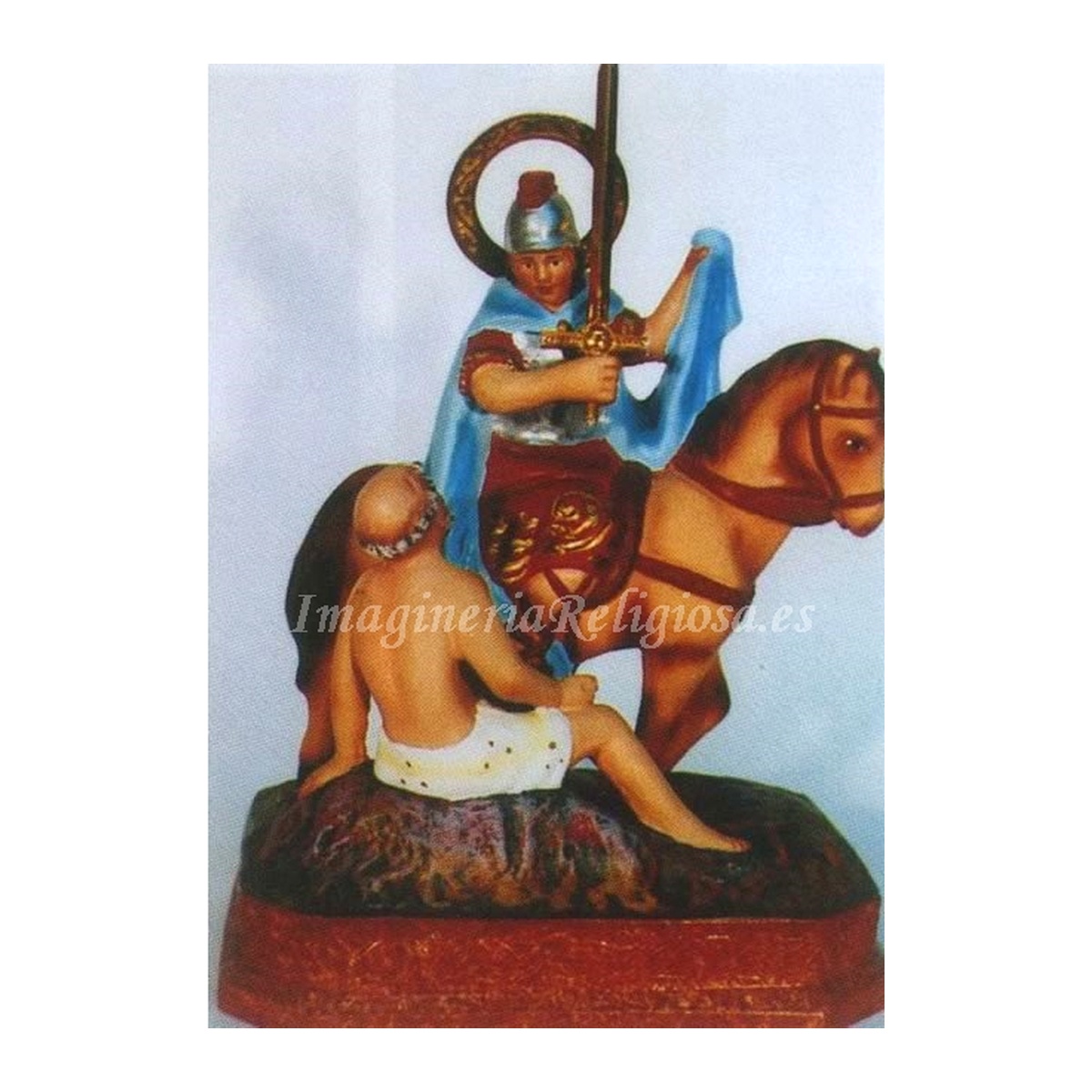 San Martín a caballo