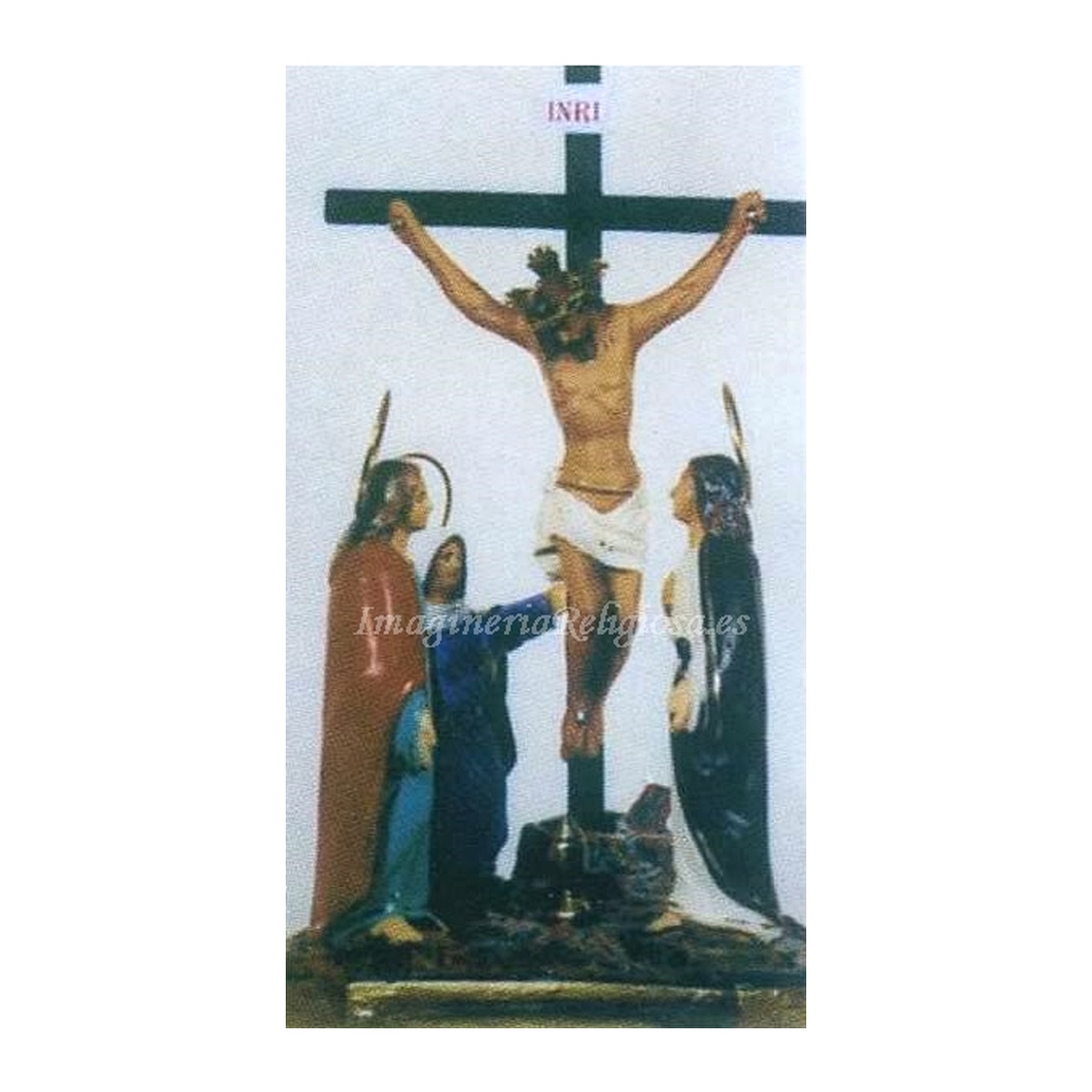 Jesús muere en la cruz
