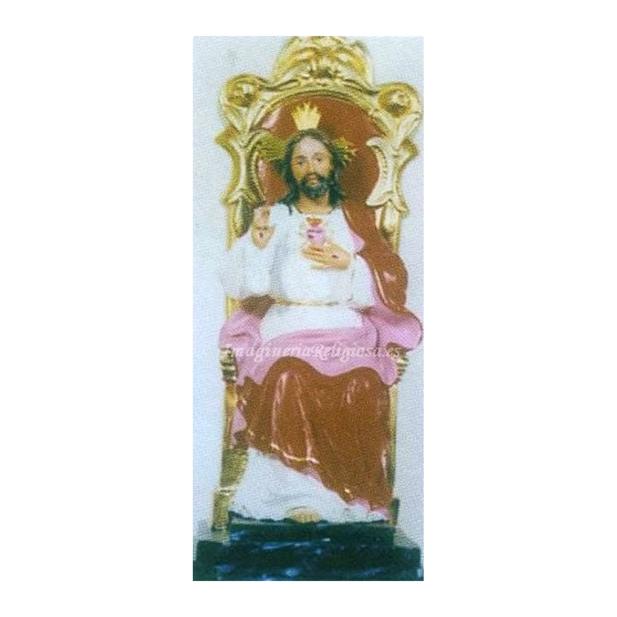 Sagrado Corazón de Jesús (trono sin respaldo)