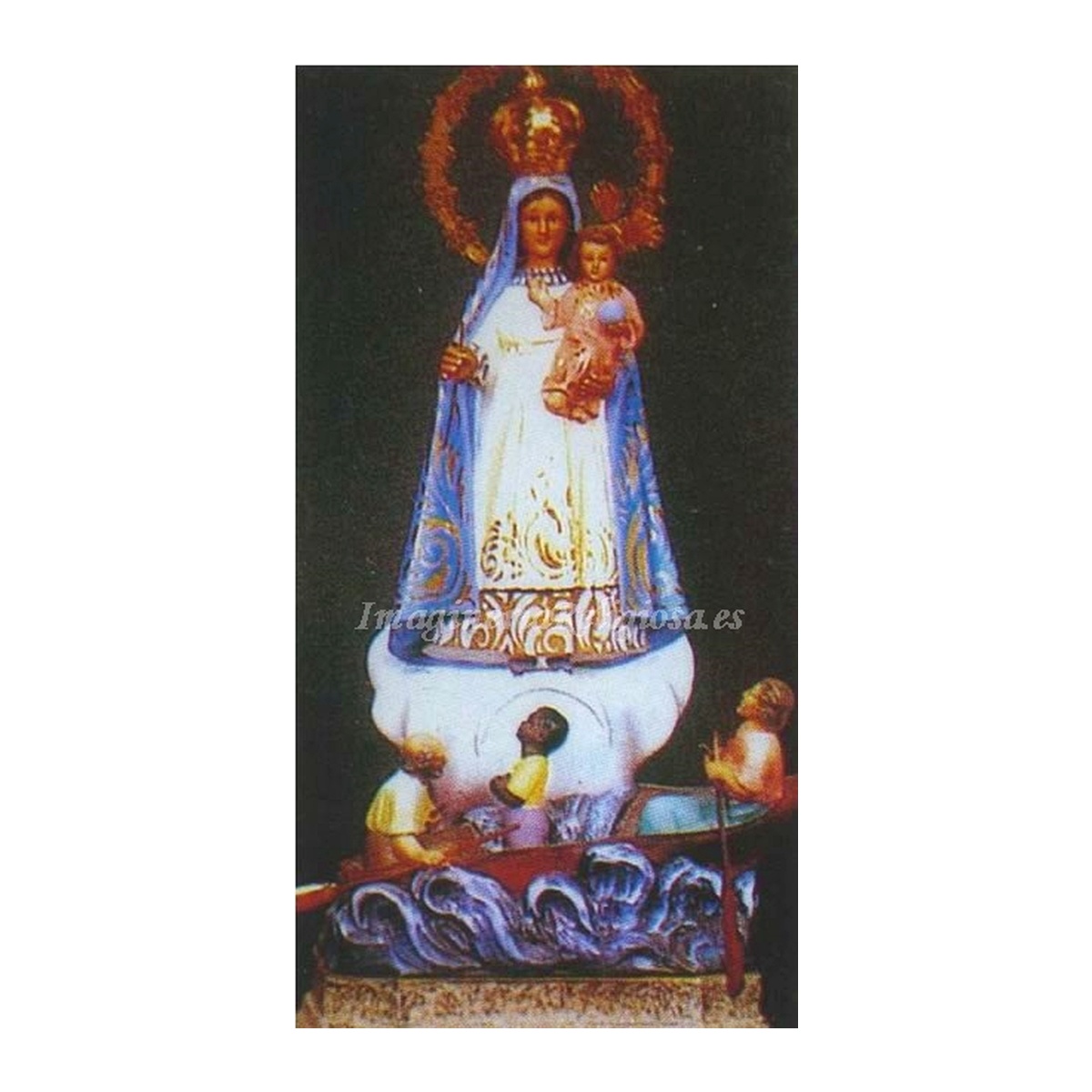Virgen Caridad del Cobre (corona imperial de metal)