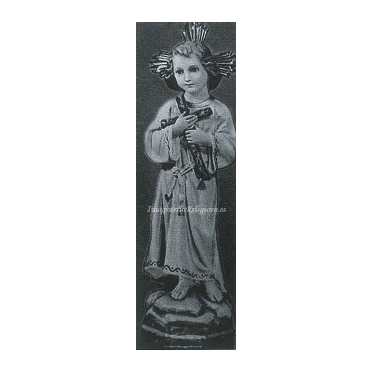 Niño Jesús con cruz