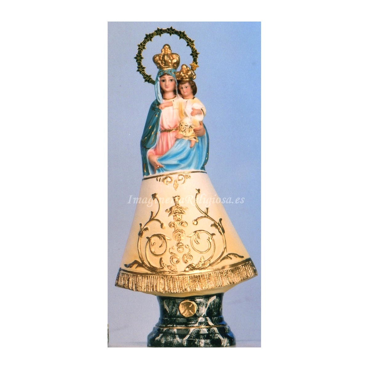 Virgen del Pilar (con manto)