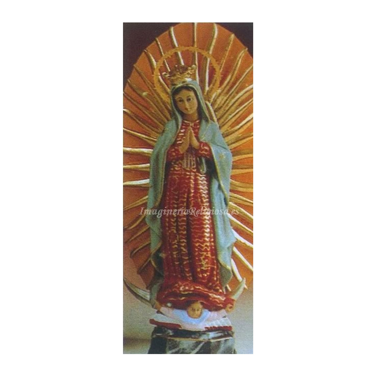 Virgen de Guadalupe (con enrayada)