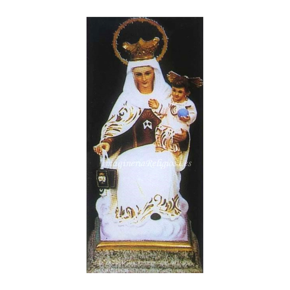 Virgen del Carmen (sentada)