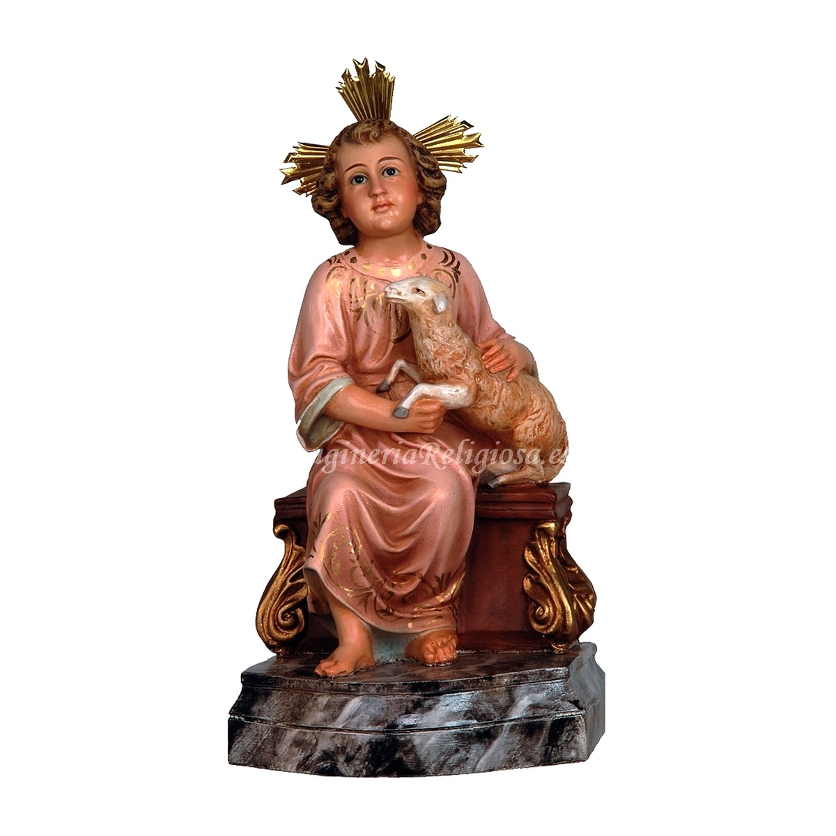 Niño Jesús con cordero