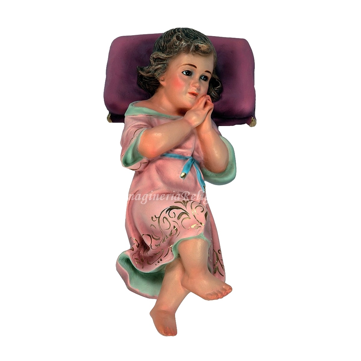 Virgen niña dormida