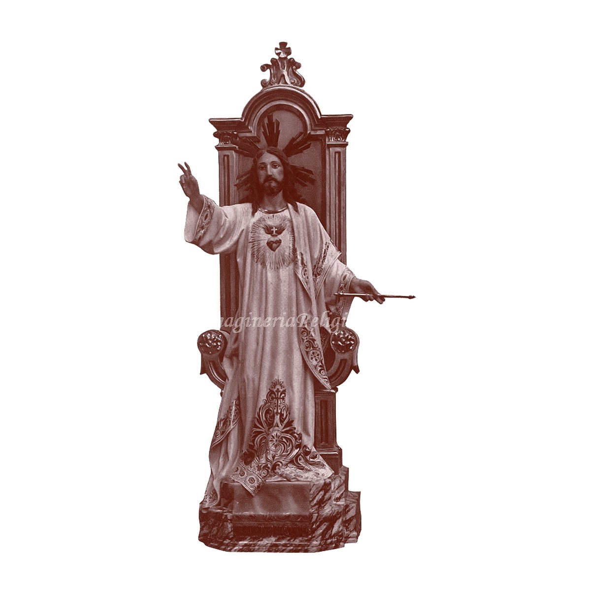 Sagrado Corazón de Jesús (entronizado)