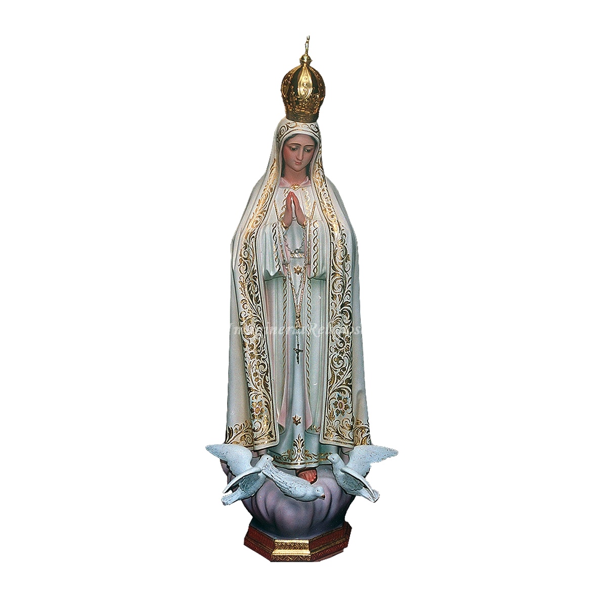 Virgen de Fátima (con palomas)