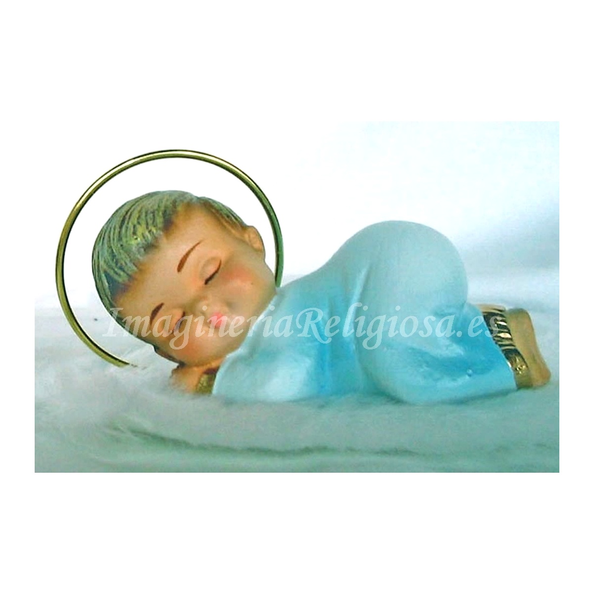Niño Jesús mini culones (azul)
